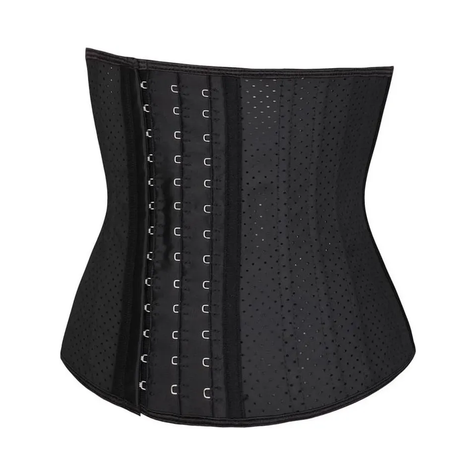 25 Steel Bone Latex Breathable Waist Trainer