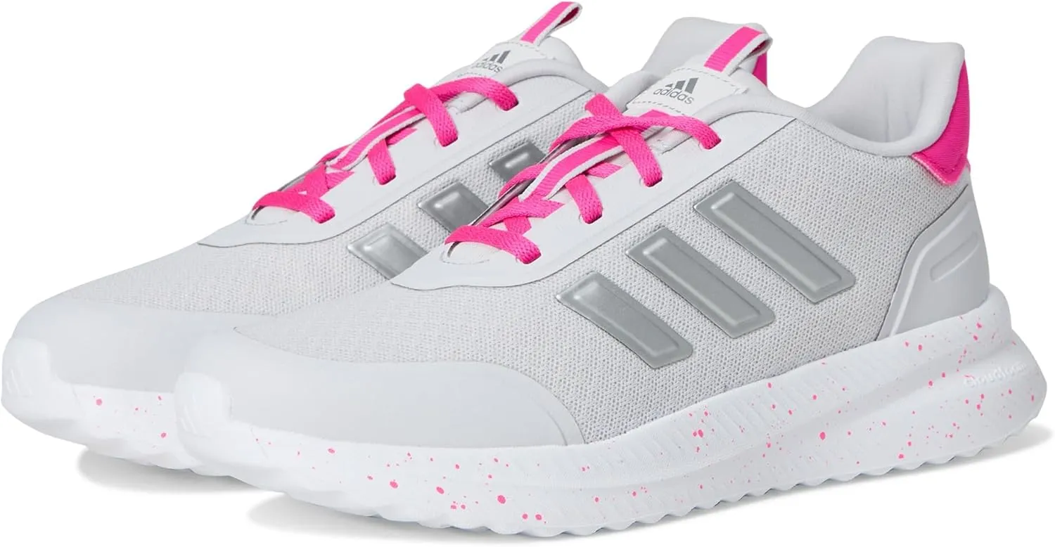 adidas X_PLR Path Sneaker, Dash Grey/Silver Metallic/Shock Pink, 6 US Unisex Big Kid