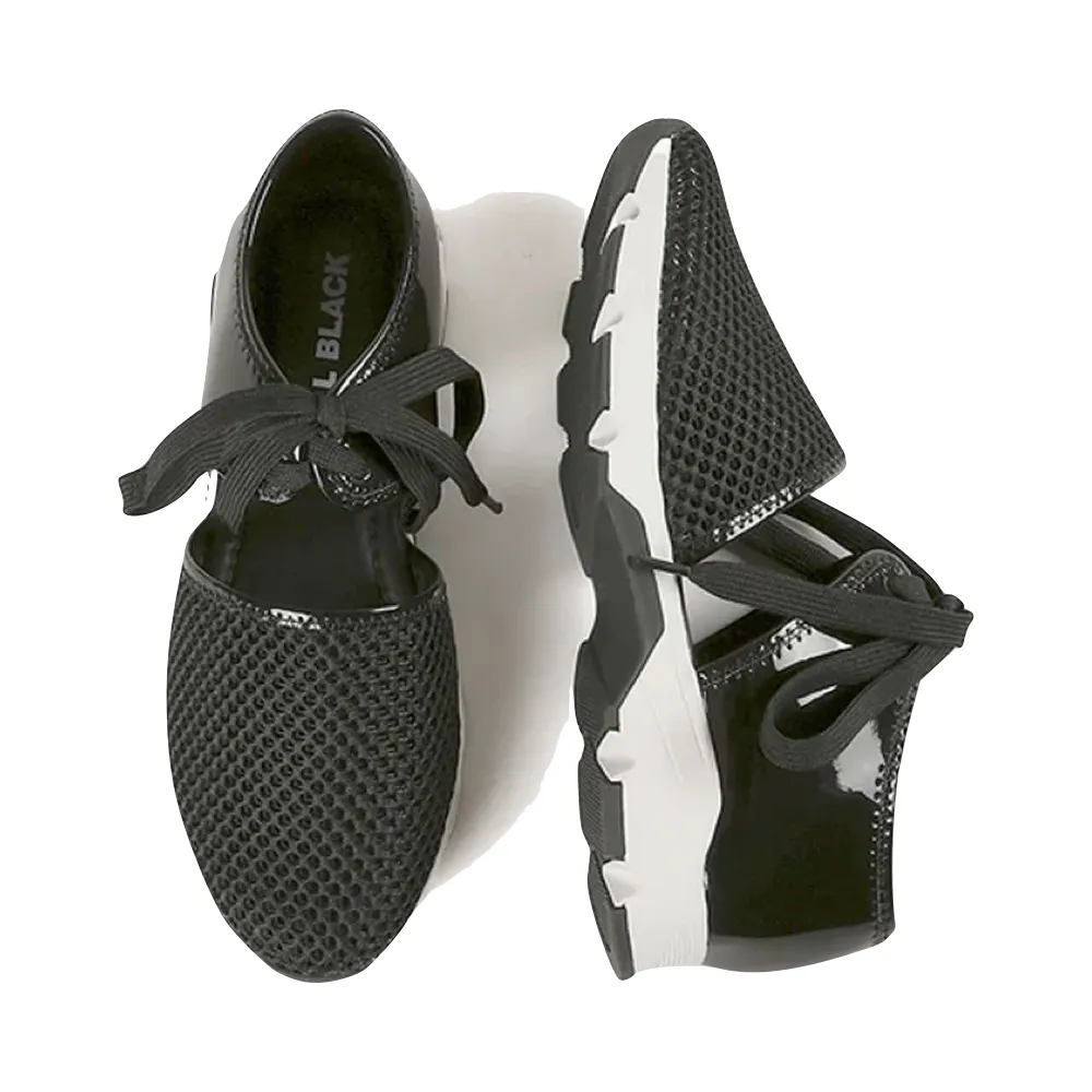 All Black Women's Amazing Mesh Sneaker in Black