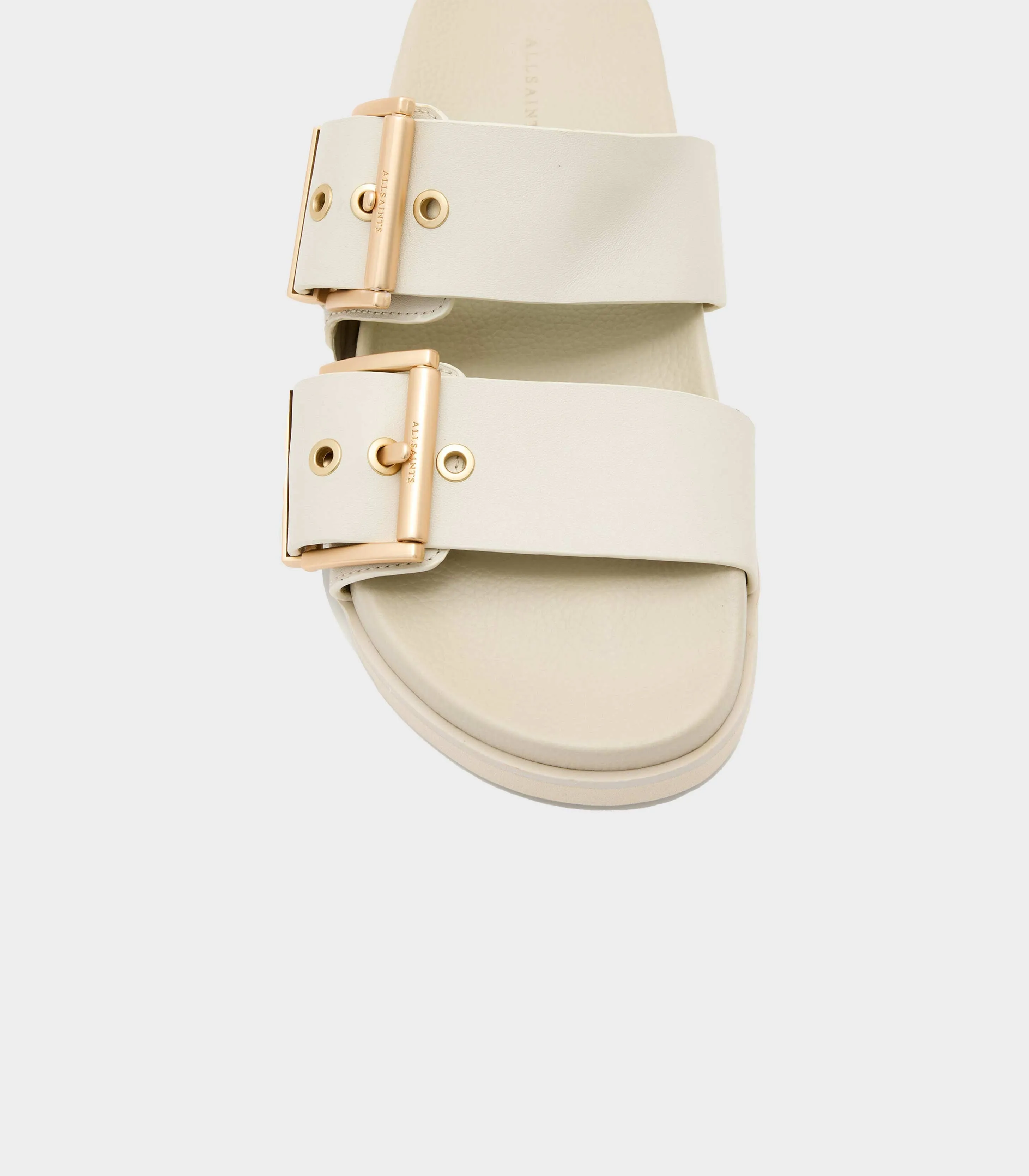 AllSaints - Sian Leather Buckle Sandals