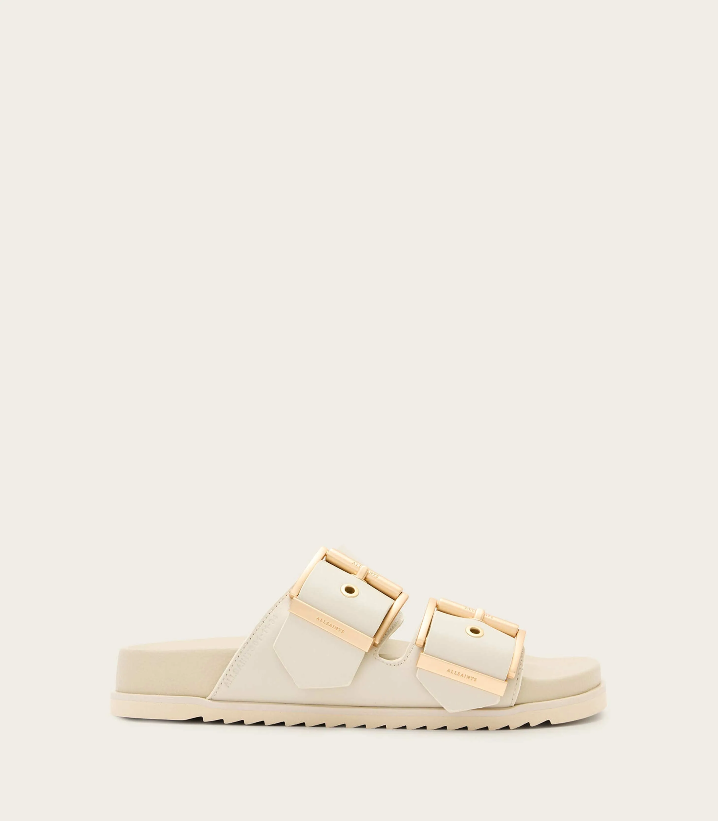 AllSaints - Sian Leather Buckle Sandals