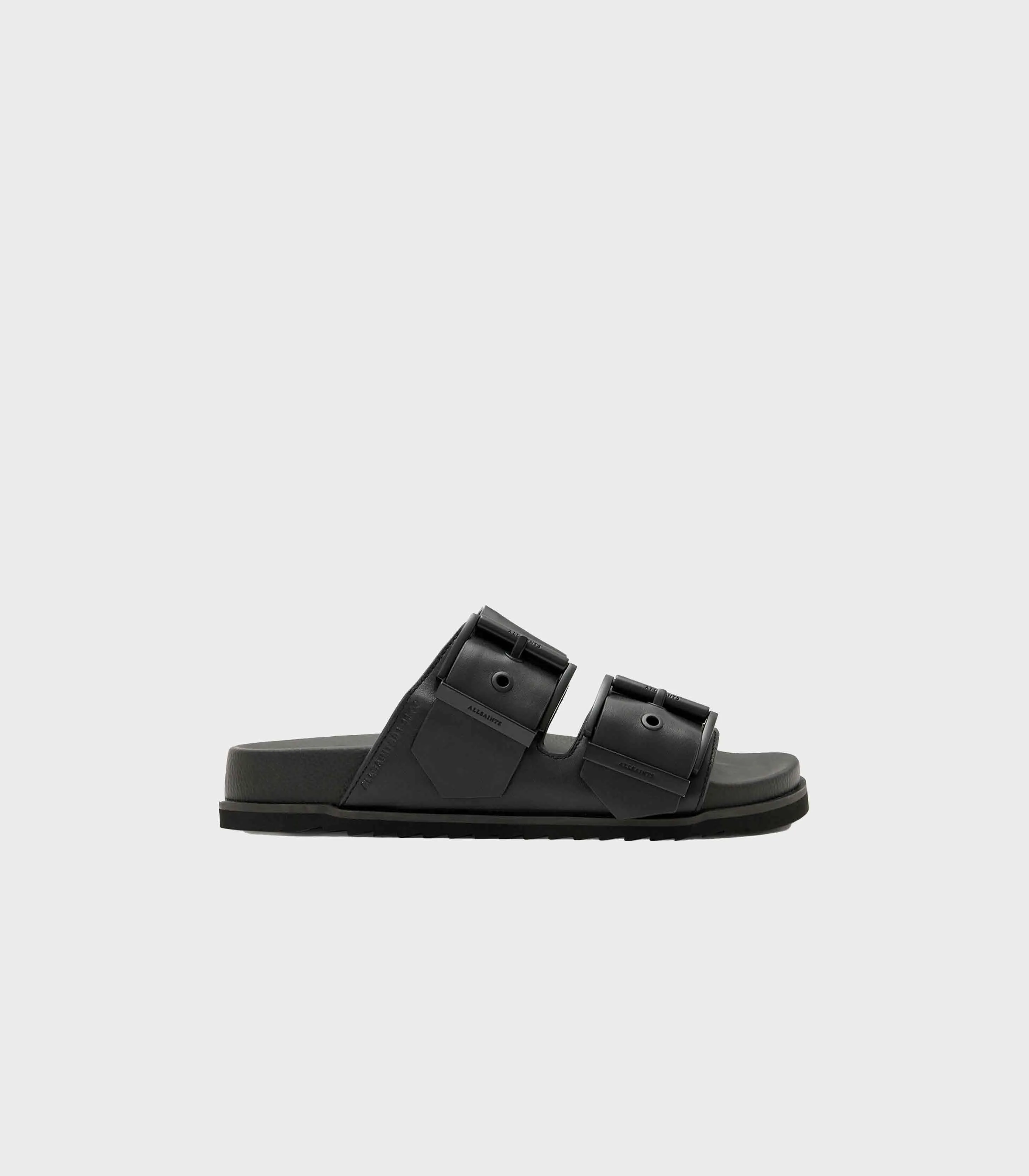 AllSaints - Sian Leather Buckle Sandals
