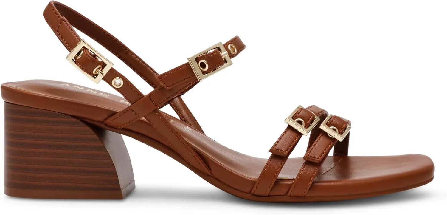 Anne Klein Women's Block Heel Sandal Mackenzie
