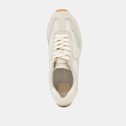 B. NTCD Mesh White Woven Mesh Sneaker