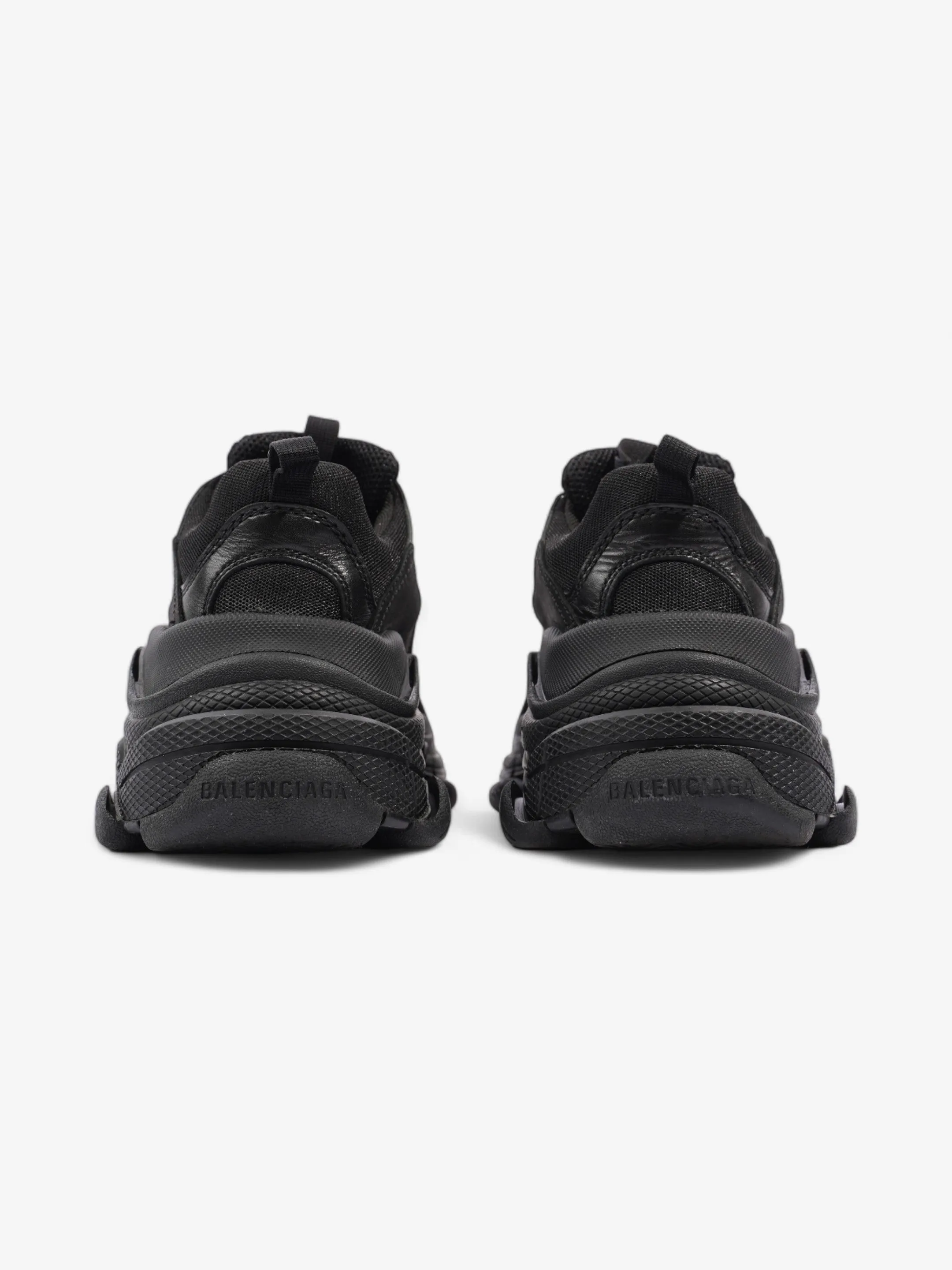 Balenciaga Triple S Sneaker Black Knit EU 37 UK 4