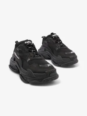 Balenciaga Triple S Sneaker Black Knit EU 37 UK 4