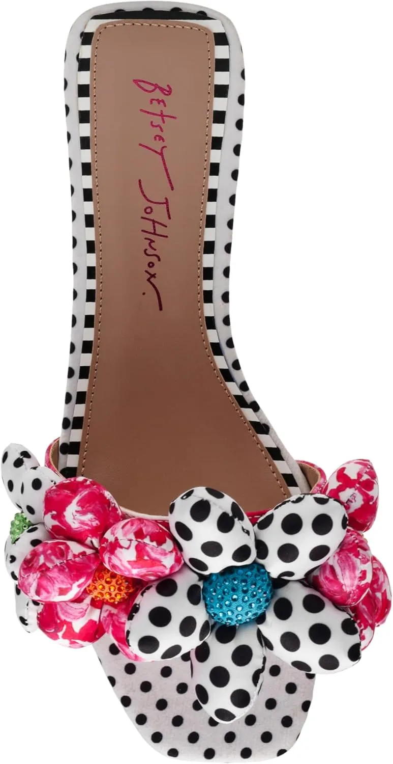 Betsey Johnson Women's Emelia Flat Sandal