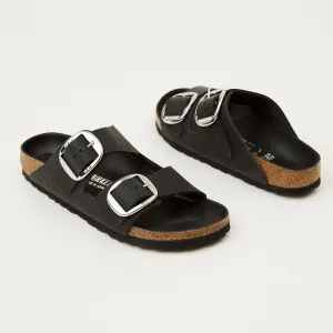 Birkenstock Arizona Big Buckle Black Leather Sandals