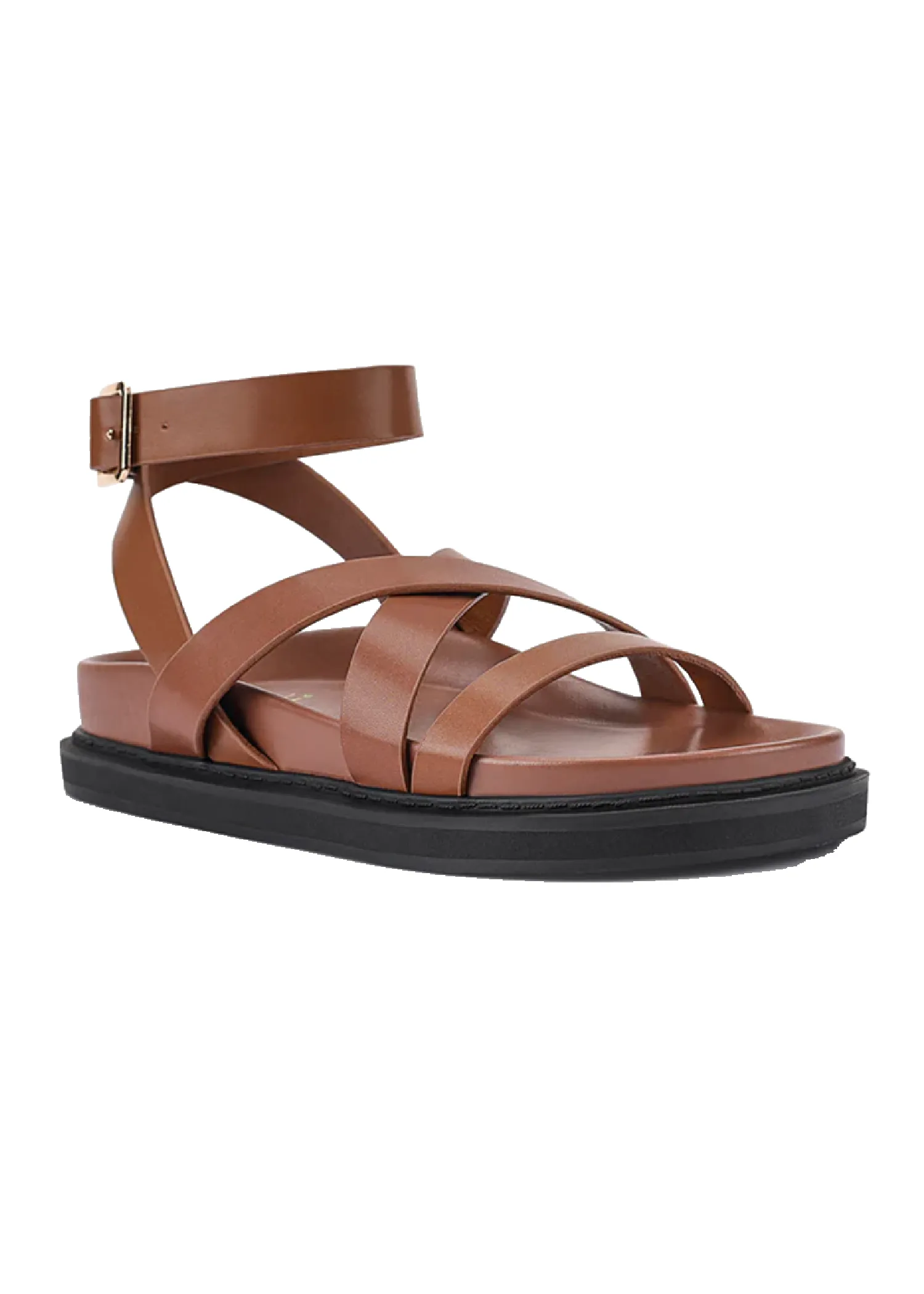 BRIANNA SANDALS - COGNAC