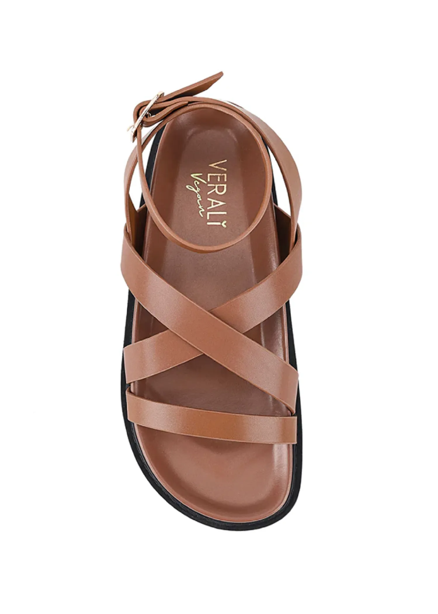 BRIANNA SANDALS - COGNAC