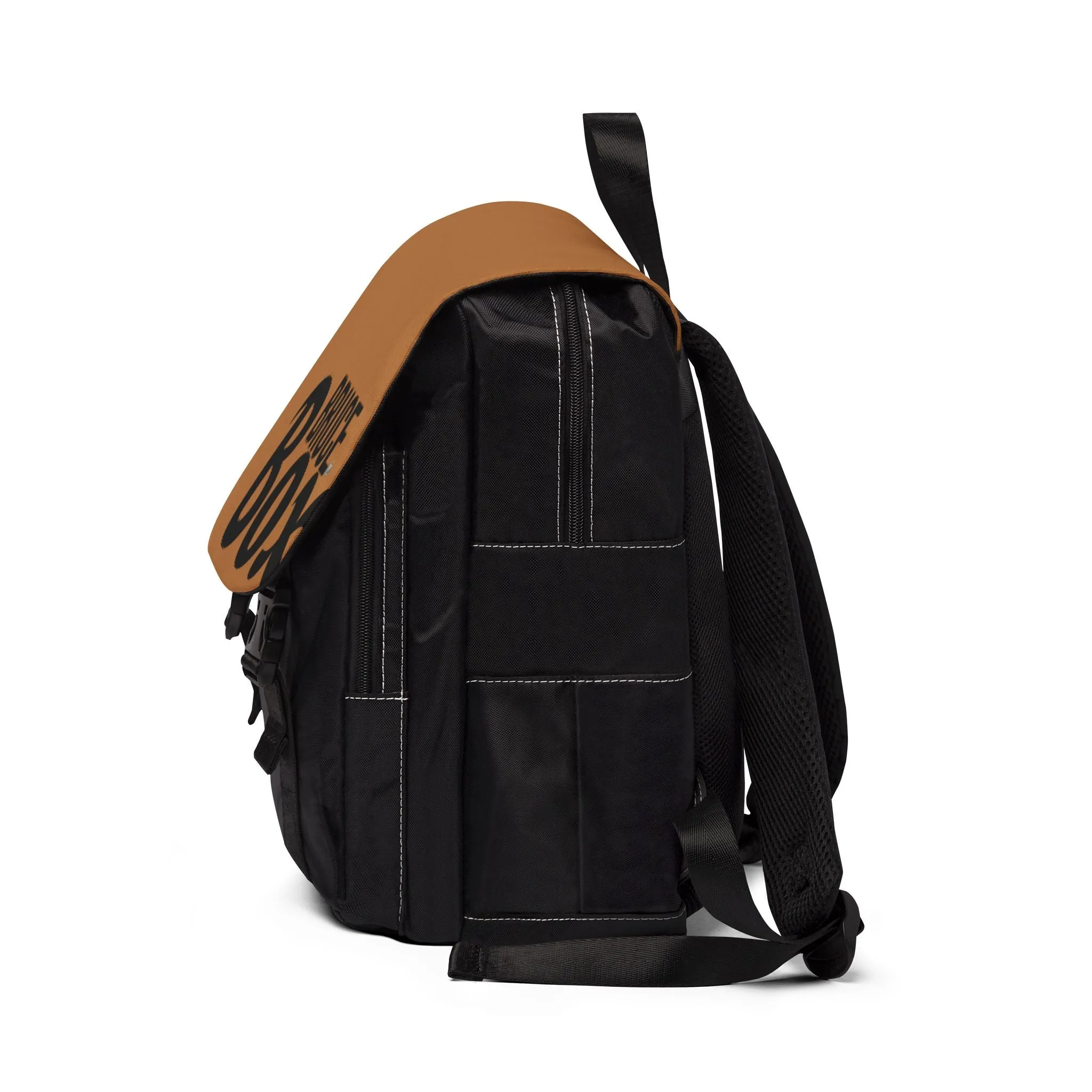 BRUCE Box Light Brown Casual Shoulder Backpack