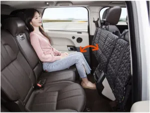 Car Mattress, Non-Inflatable Car Mattress Portable Folding Car Mattress Back Seat Car Sleeping Pad Car Travel Air Mattress for Most Cars Such As SUVs, RVs, Trucks,(Size:Simple,Color:Brown-Puppy)