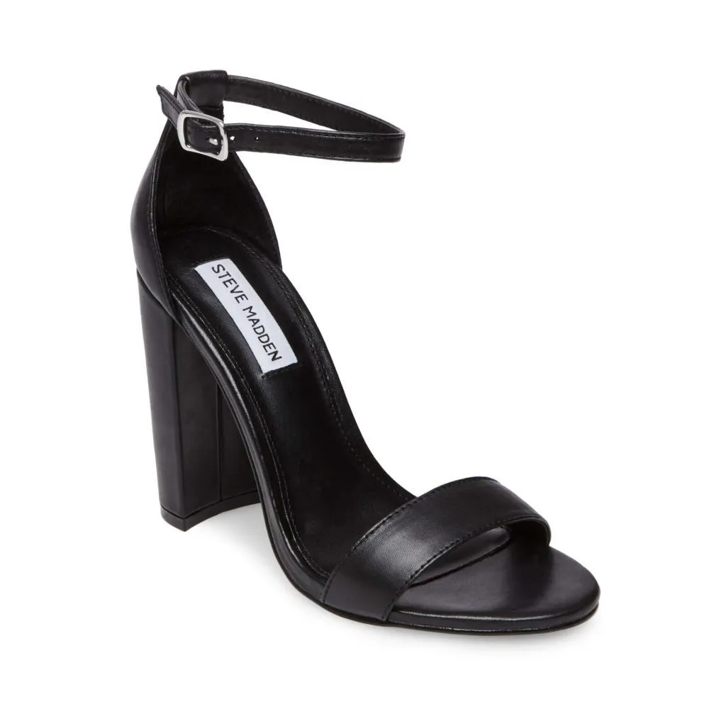 Carrson Sandal BLACK LEATHER