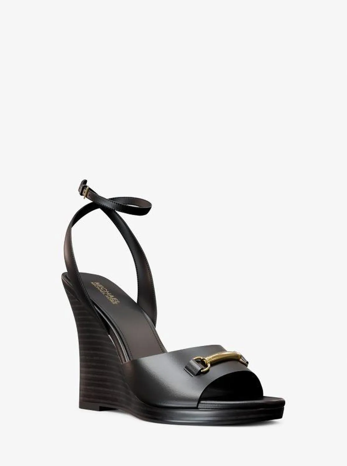 Carson Leather Wedge Sandal