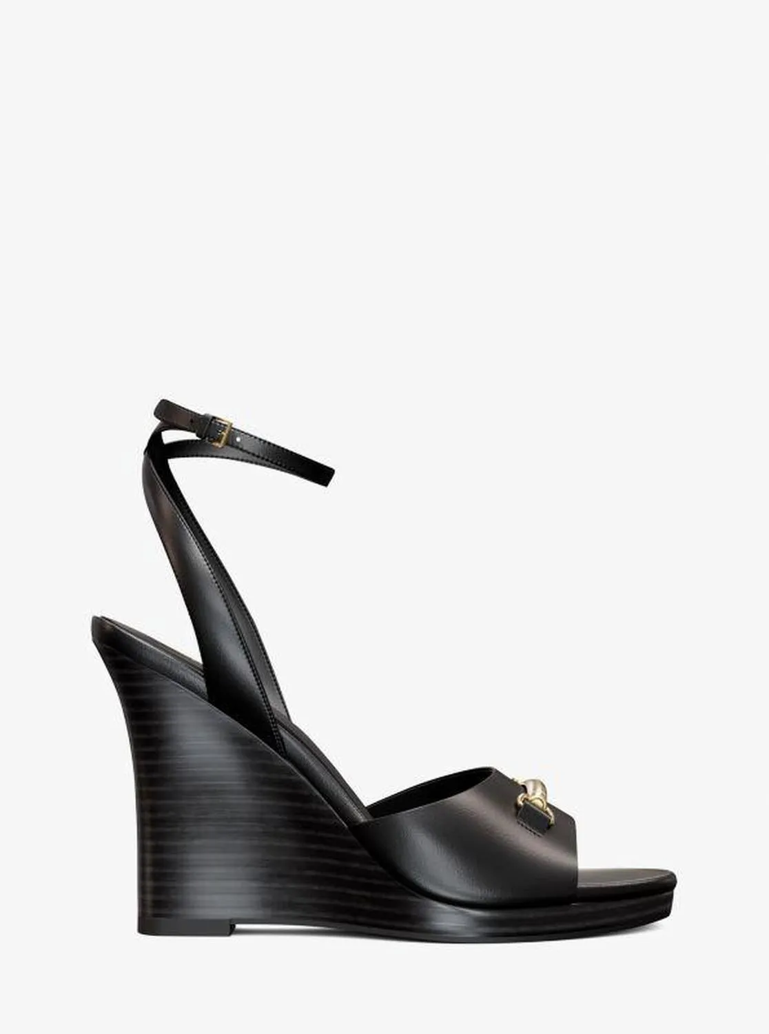 Carson Leather Wedge Sandal