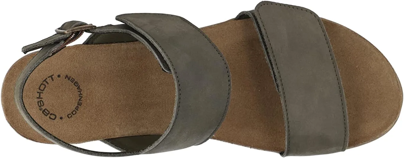 CA'SHOTT A/S Women's Flatform Flat Sandal