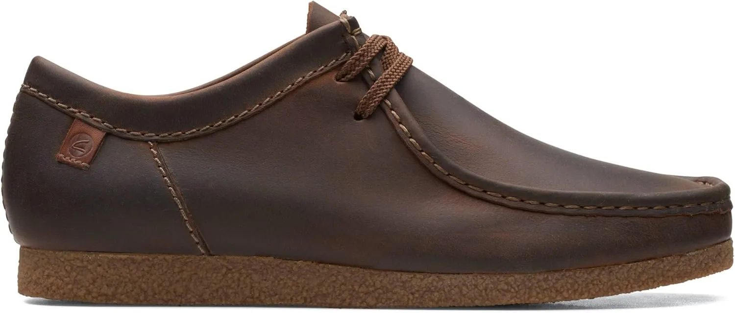 Clarks Men's Derby Oxford, Beeswax, 9.5 US