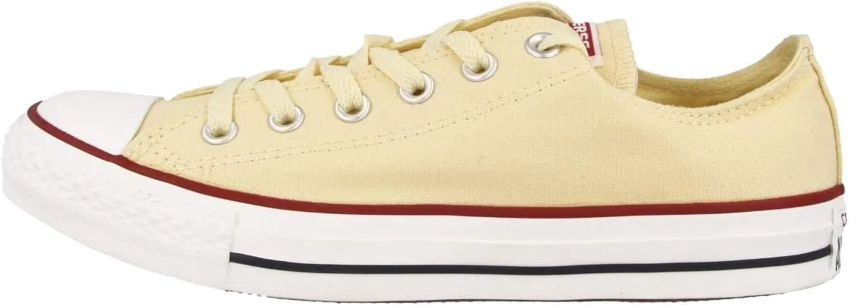 Converse Mens Chuck Taylor All Star Low Top Sneaker Natural White 3 M