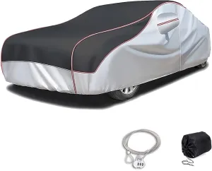 Custom Hail Proof Car Cover Compatible with Mercedes EQB(2021-2023),Multi-Layered Car Hail Blankets with Cotton Outdoor Full Exterior Covers Waterproof Sunproof All Weather Protection(Black)