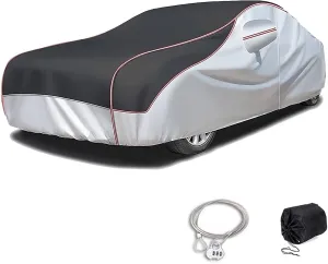 Custom Hail Proof Car Cover Compatible with Opel Combo E Life (2018-2023),Multi-Layered Car Hail Blankets with Cotton Outdoor Full Exterior Covers Waterproof Sunproof All Weather Protection(Black)