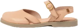 El Naturalista Women Open-Back Flat Sandal, Salmon, 36 EU Weit