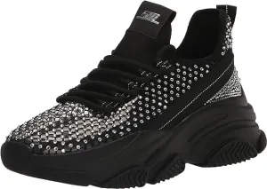 Embellished Madden Fashion Stretchy Up Black Steve Top Phantom Low Lace Long-term Sneakers Premium-grade