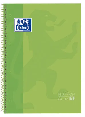 Europeanbook 1 Tapa Extradura A4  80H Horizontal Colores Surtidos