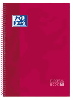 Europeanbook 1 Tapa Extradura A4  80H Horizontal Colores Surtidos