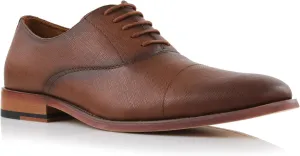 Ferro Aldo Men’s Classic Vegan Leather Lace-Up Oxford Formal Dress Shoes