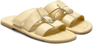 Free People Women's Sloan Buckle Sandal, Buttermilk, 6