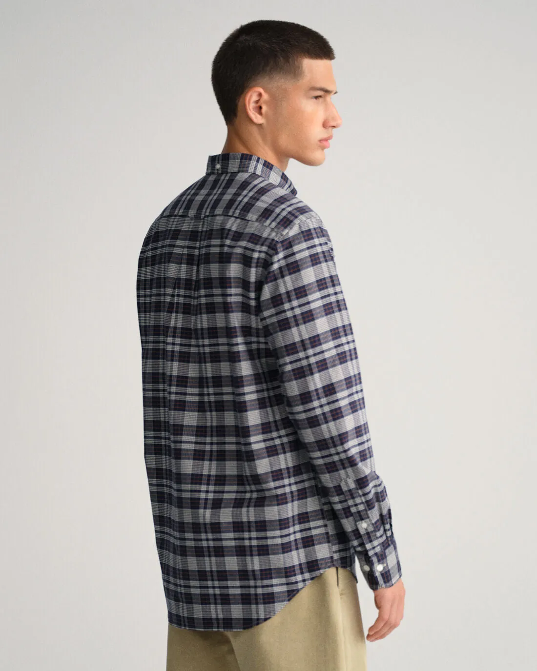 GANT <BR>
Regular Fit Oxford Shirt <BR>
Blue check <BR>