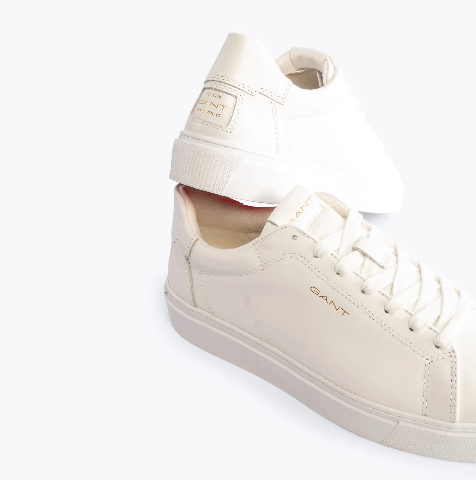 GANT MC JULIEN Mens Trainers White/White