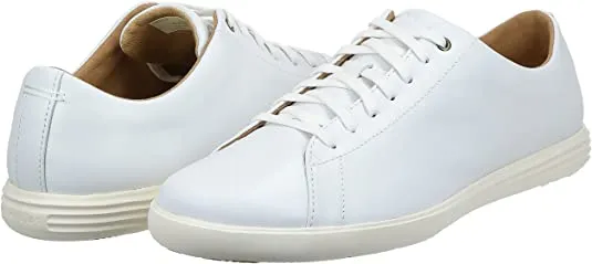 Grand Don't miss it Haan Risk-free Cole II Sneakers-Wide Fashion Lace-up Leather White Crosscourt