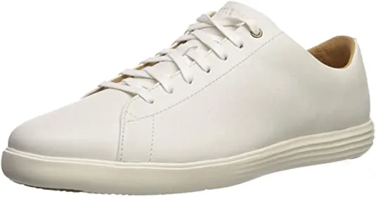 Grand Don't miss it Haan Risk-free Cole II Sneakers-Wide Fashion Lace-up Leather White Crosscourt