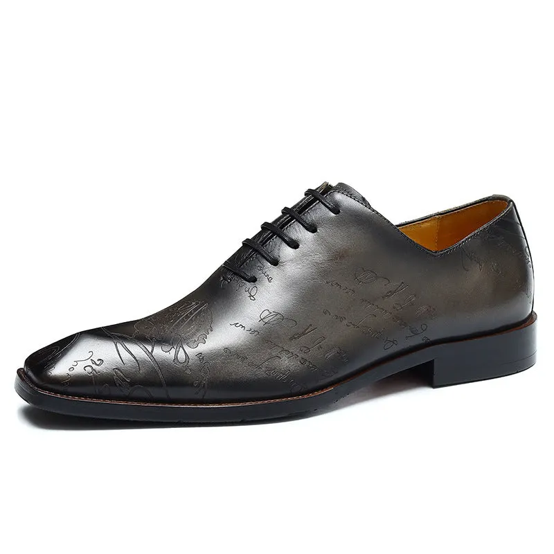 Handmade Leather Vintage Oxford Dress Shoes