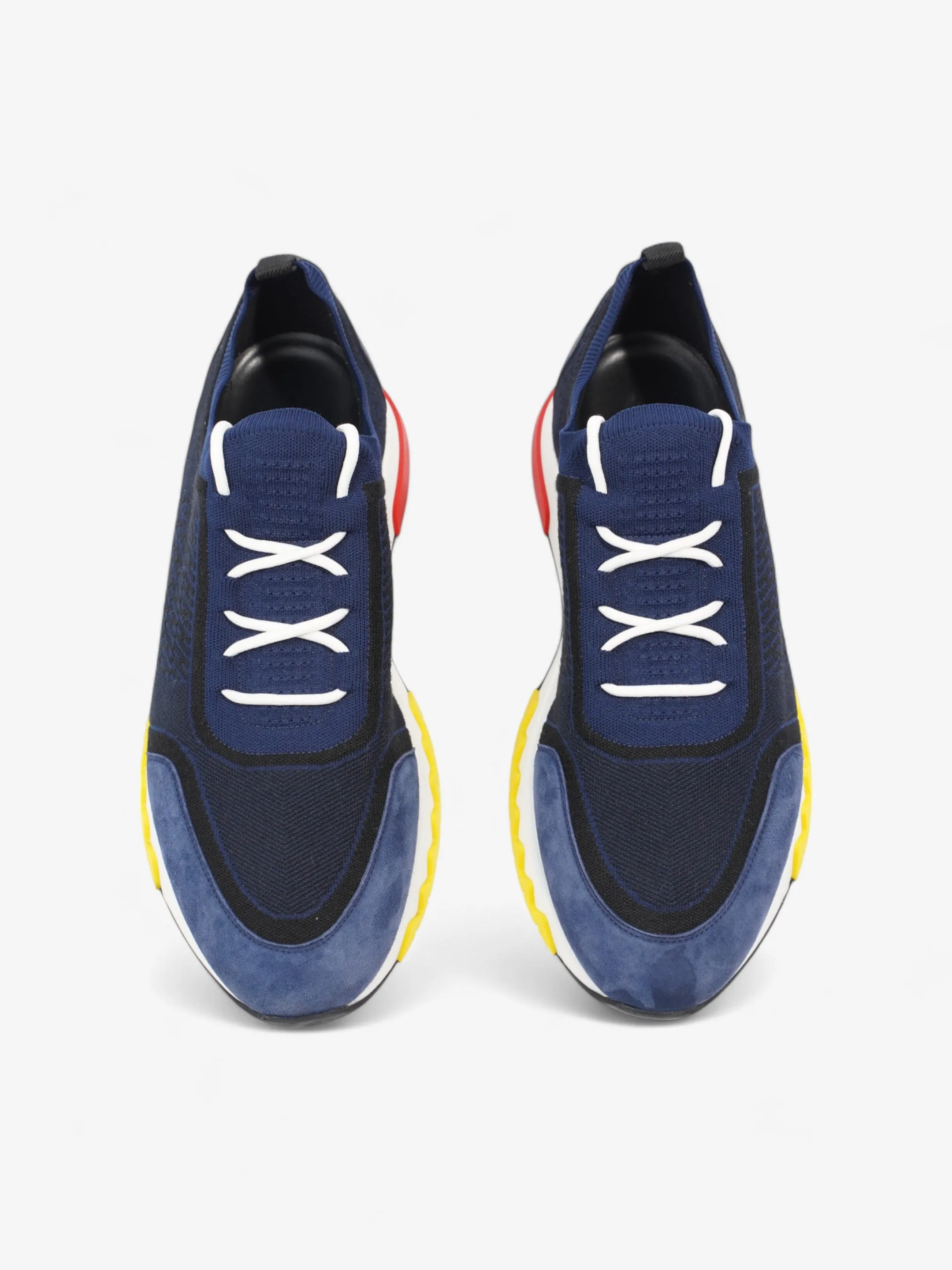 Hermes Addict sneaker Navy / Black Knit EU 44.5 UK 10.5