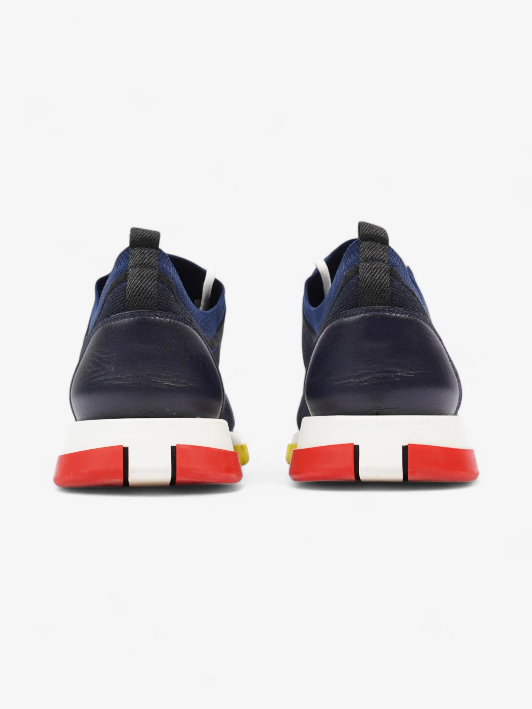 Hermes Addict sneaker Navy / Black Knit EU 44.5 UK 10.5