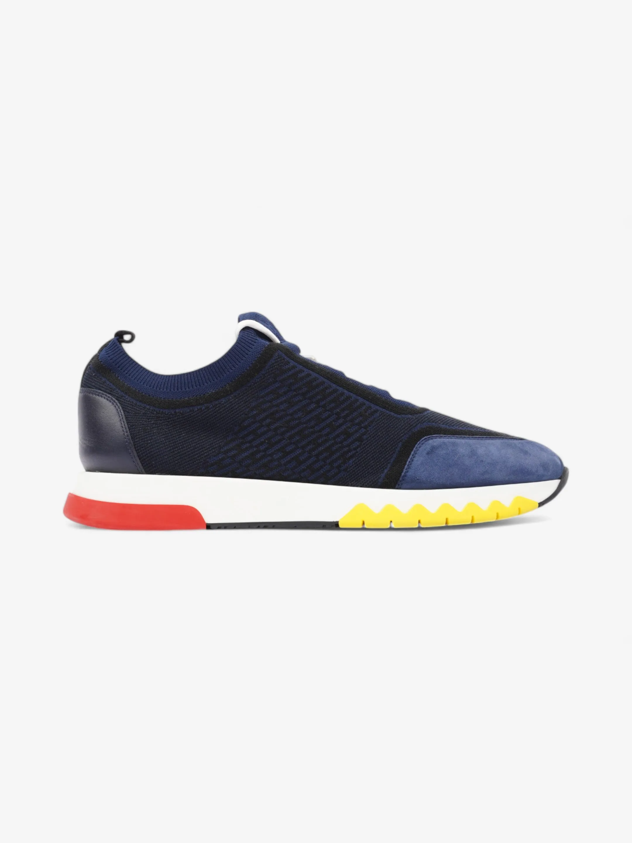 Hermes Addict sneaker Navy / Black Knit EU 44.5 UK 10.5