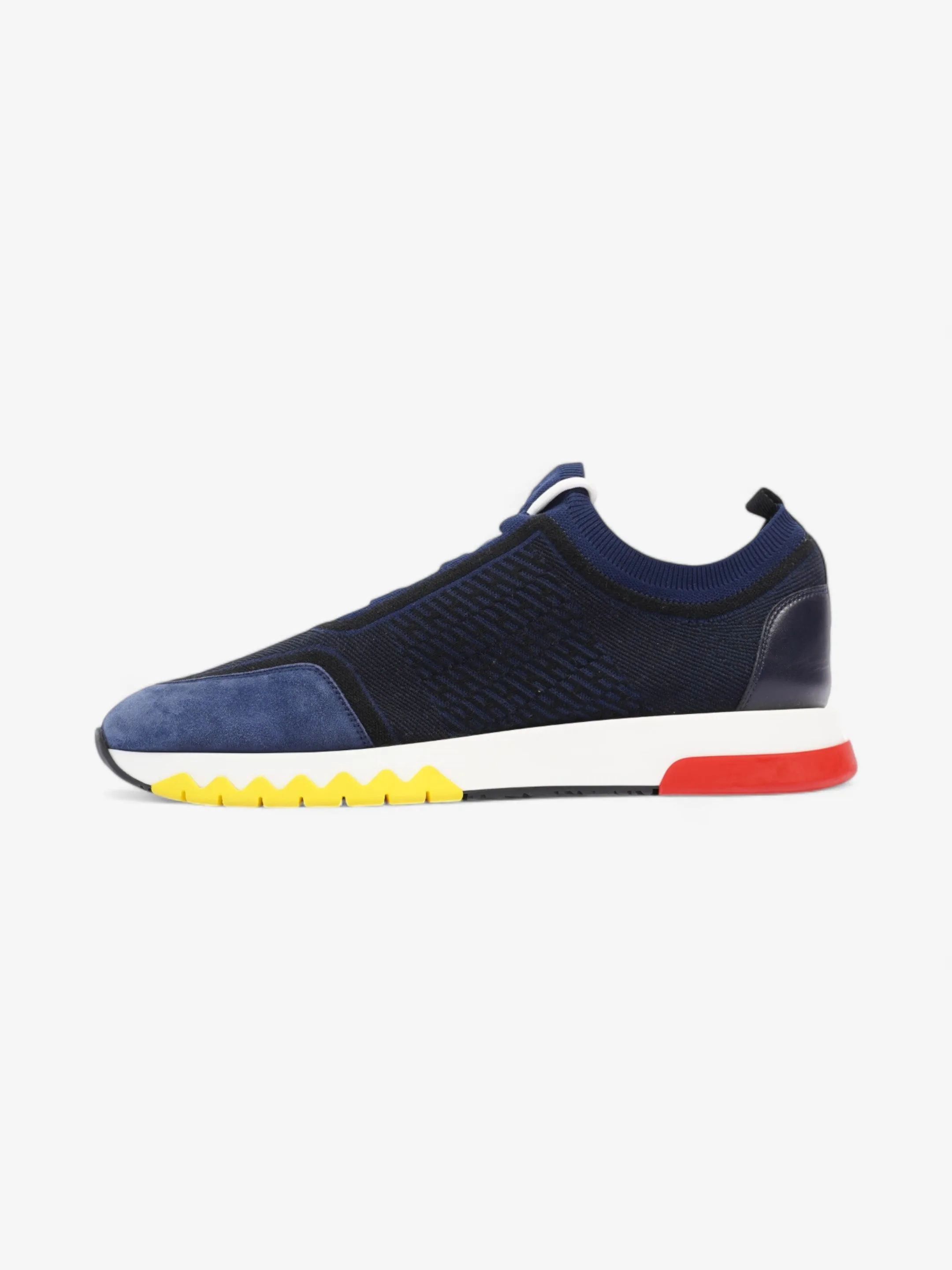 Hermes Addict sneaker Navy / Black Knit EU 44.5 UK 10.5