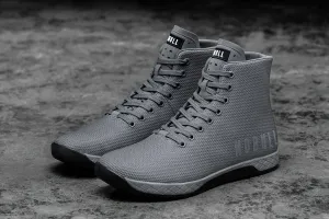 HIGH-TOP DARK GREY BLACK TRAINER (MEN'S)