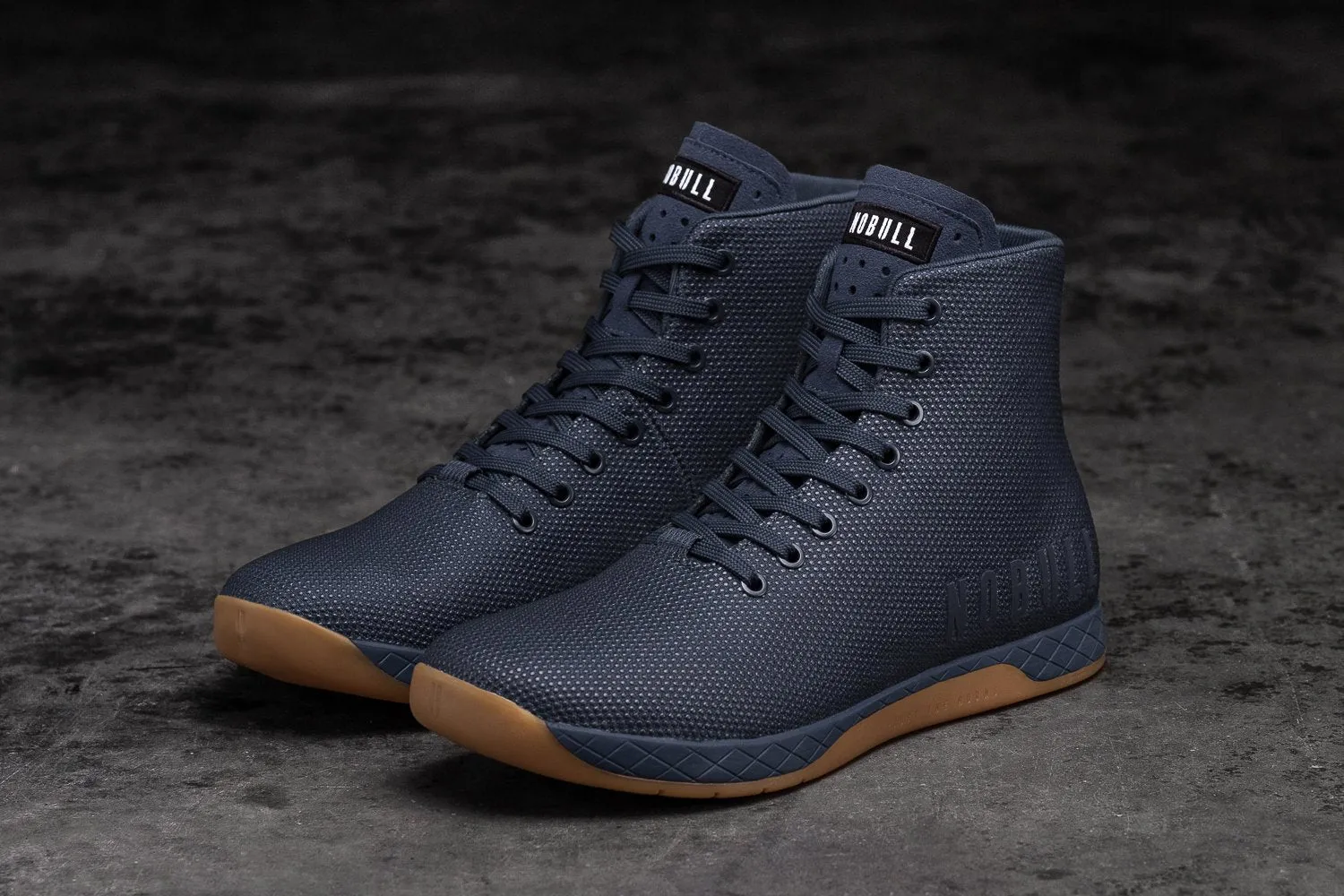 HIGH-TOP NAVY GUM TRAINER (WOMEN'S)