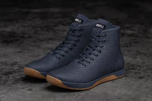 HIGH-TOP NAVY GUM TRAINER (WOMEN'S)