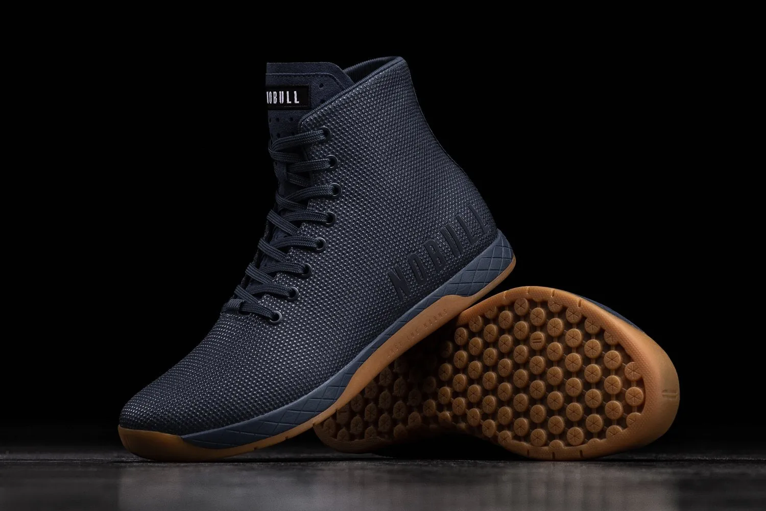 HIGH-TOP NAVY GUM TRAINER (WOMEN'S)