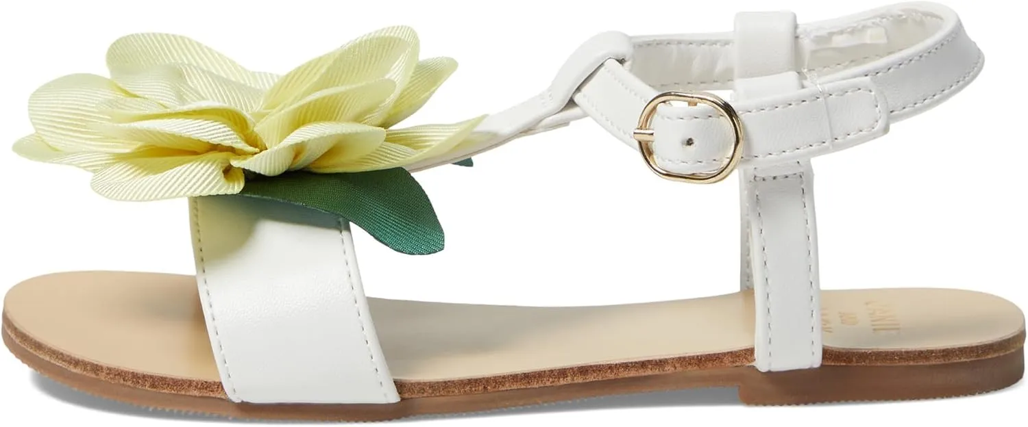 Janie and Jack Girl's Flower Sandal (Toddler/Little Big Kid) Flat