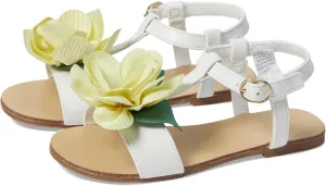 Janie and Jack Girl's Flower Sandal (Toddler/Little Big Kid) Flat