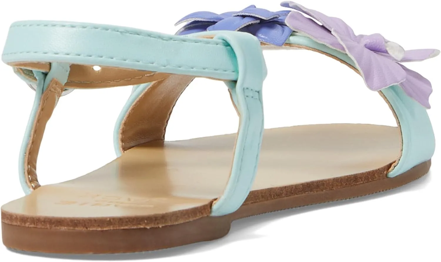 Janie and Jack Girl's Flowered Sandal (Toddler/Little Big Kid) Flat