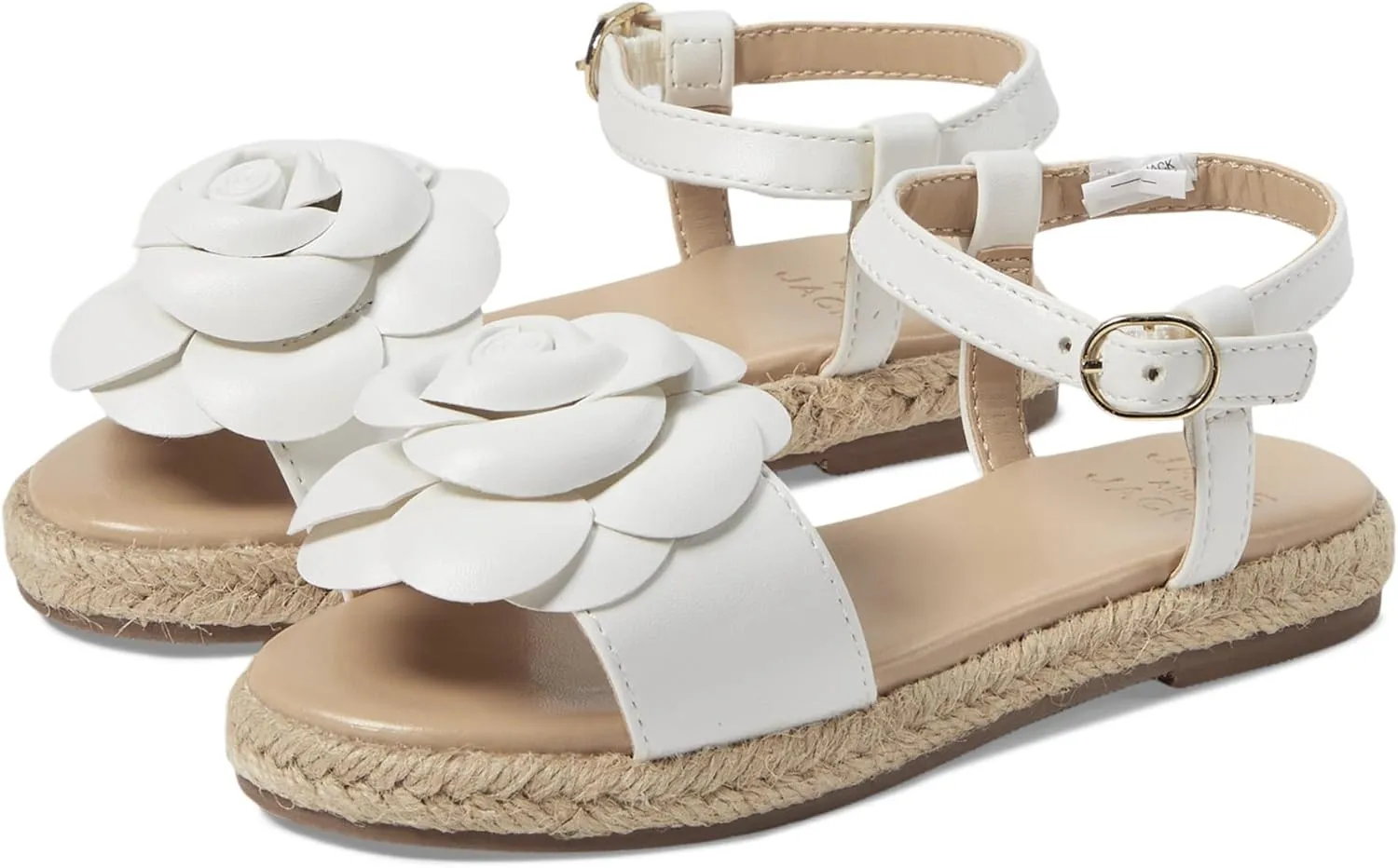 Janie and Jack Girl's Rose Espadrille (Toddler/Little Big Kid) Flat Sandal