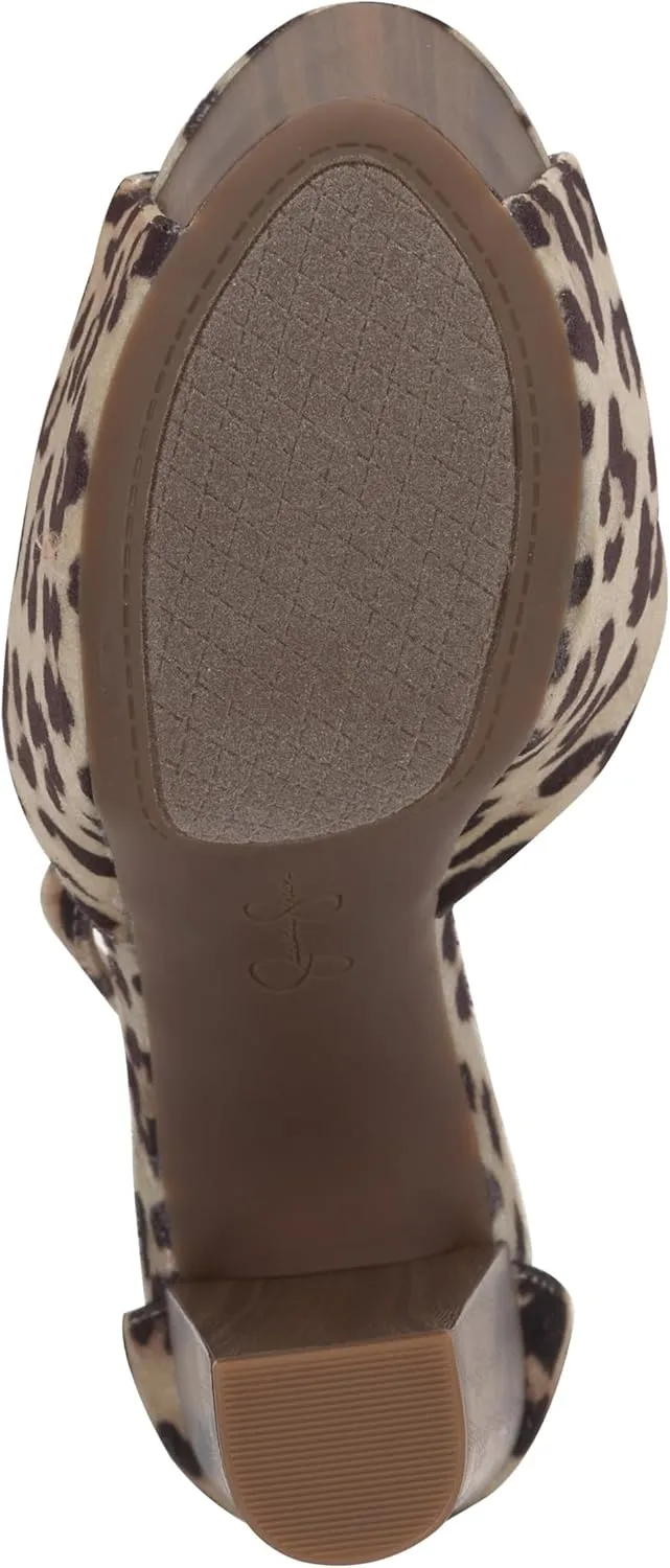 Jessica Simpson Womens Dany 3 Floral Heeled Platform Sandals