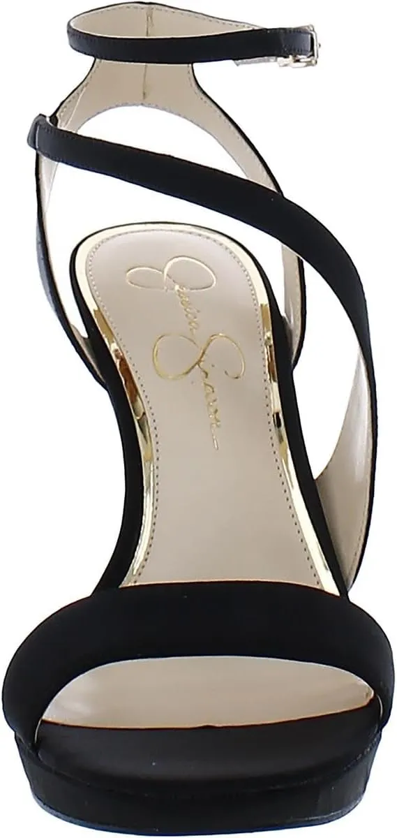 Jessica Simpson Womens Friso Buckle Ankle Strap Pumps
