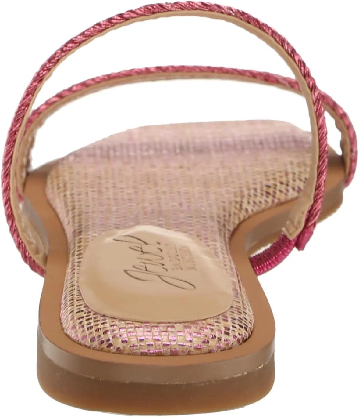Jewel Badgley Mischka Helena Flat Summer Sandal